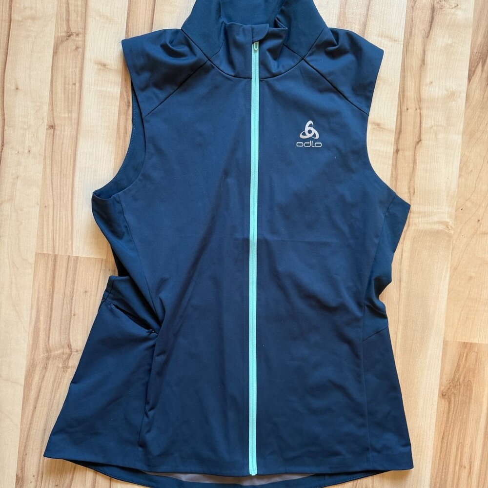 Odlo Women's Navy Running Vest